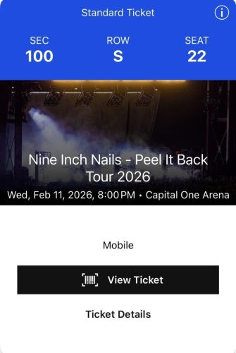 2026.02.11 Nine Inch Nails