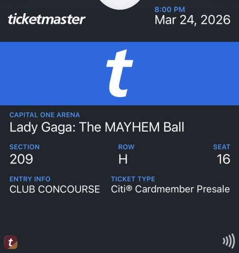 2026.03.24 Lady Gaga