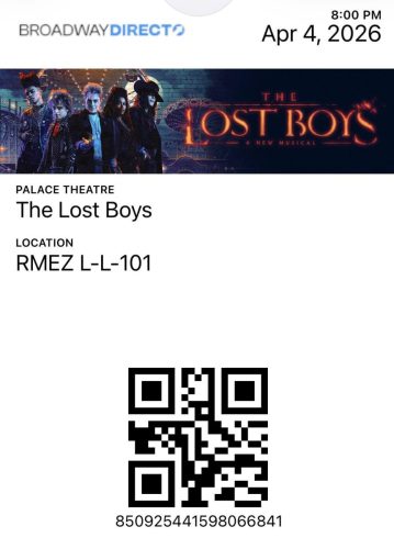 2026.04.04 The Lost Boys The Musical