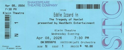 2026.04.08 Eddie Izzard in The Tragedy of Hamlet