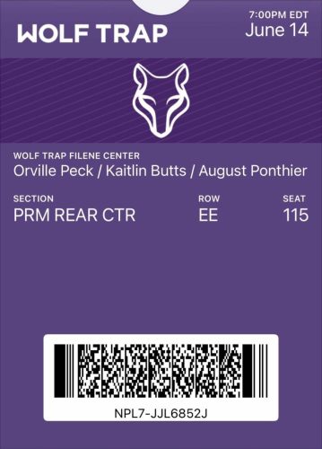 2026.06.14 Orville Peck with Kaitlin Butts and August Ponthier