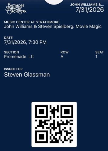 2026.07.31 BSO: John Williams and Steven Spielberg -Movie Magic
