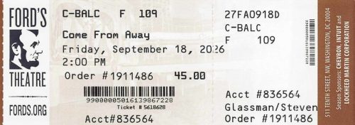 2026.09.18 Come From Away
