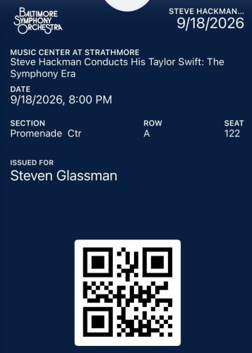 2026.09.18BSO - Steve Hackman Conducts Taylor Swift the Symphony Era