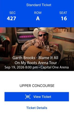 2026.09.19 Garth Brooks with a guest appearance by Trisha Yearwood