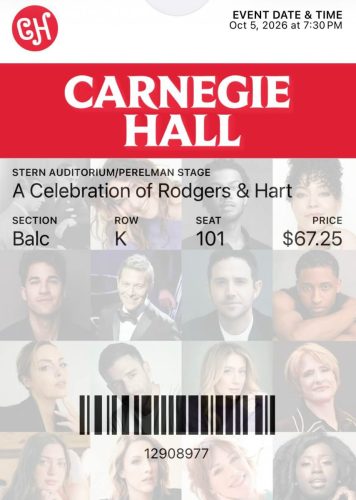 2026.10.05 A Celebration of Rodgers and Hart