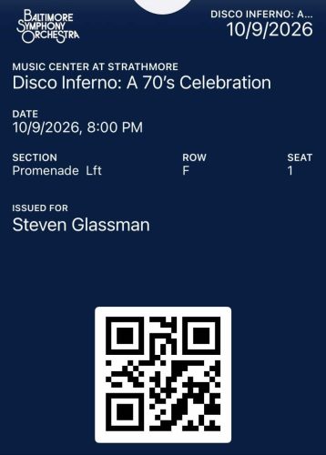 2026.10.09 BSO: Disco Inferno- a 70s Celebration